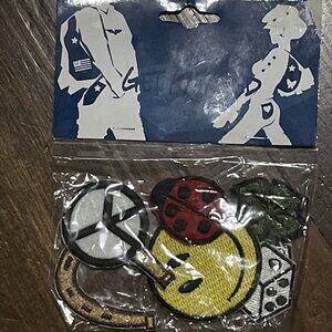 Get Patched Lucky Patch Set Smiley Face Dice Clover Hippie Horseshoe Ladybug